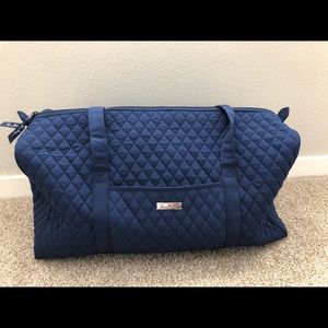 Used once extra large blue duffel